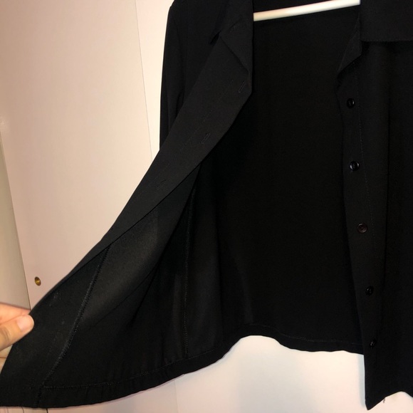 Briggs petite black  lightweight top size medium - Picture 4 of 10